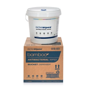 Bamboo Wipes Bucket – Includes 800 Wipes: use WIPES20 for 20% off