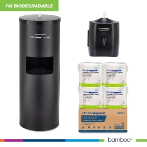 Bamboo Wipes + Dispenser Bundle