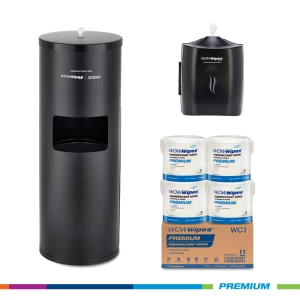 Premium Wipes + Dispenser Bundle
