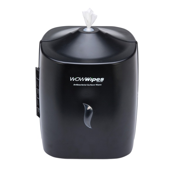 Antibacterial Wipes Dispenser – Wall Mounted Silicone Nozzle Dispenser: Black - Image 9