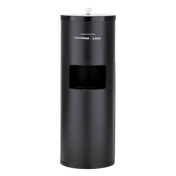 Matte Black Powder Coated Standing Dispenser - Image 10