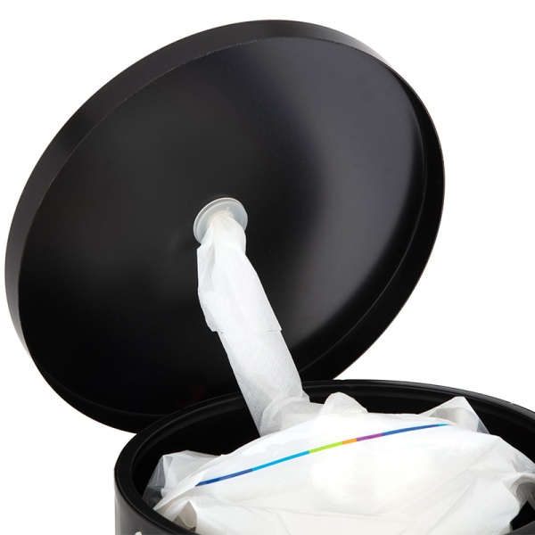 Matte Black Powder Coated Standing Dispenser - Image 4