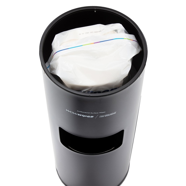 Matte Black Powder Coated Standing Dispenser - Image 5