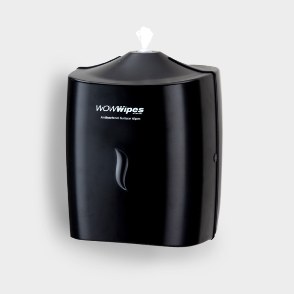 Antibacterial Wipes Dispenser – Wall Mounted Silicone Nozzle Dispenser: Black - Image 5