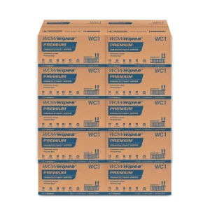 Bulk Buy ‘PREMIUM’ Antibacterial Wipes – 10 x Cartons