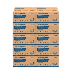 Bulk Buy 'BAMBOO' - 10 x Cartons Bamboo Antibacterial Wipes