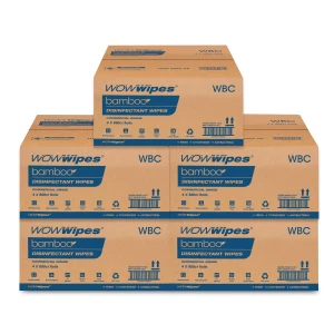 Bulk Buy 'BAMBOO' – 5 x Cartons Bamboo Antibacterial Wipes